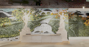 Murals Enliven a Space