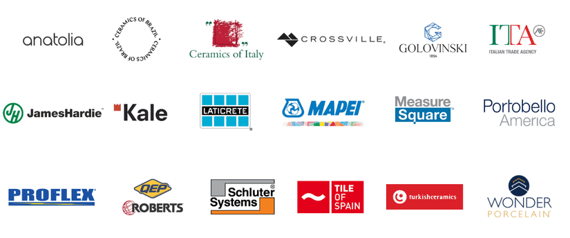 Coverings Exhibiting Sponsors